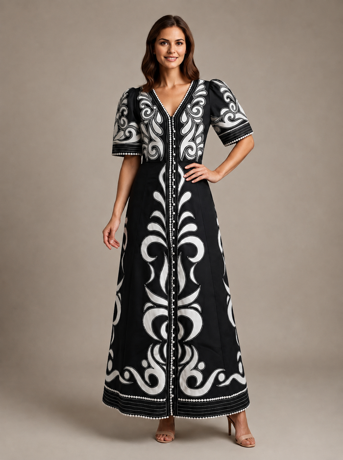 Salt and Pepper Dress