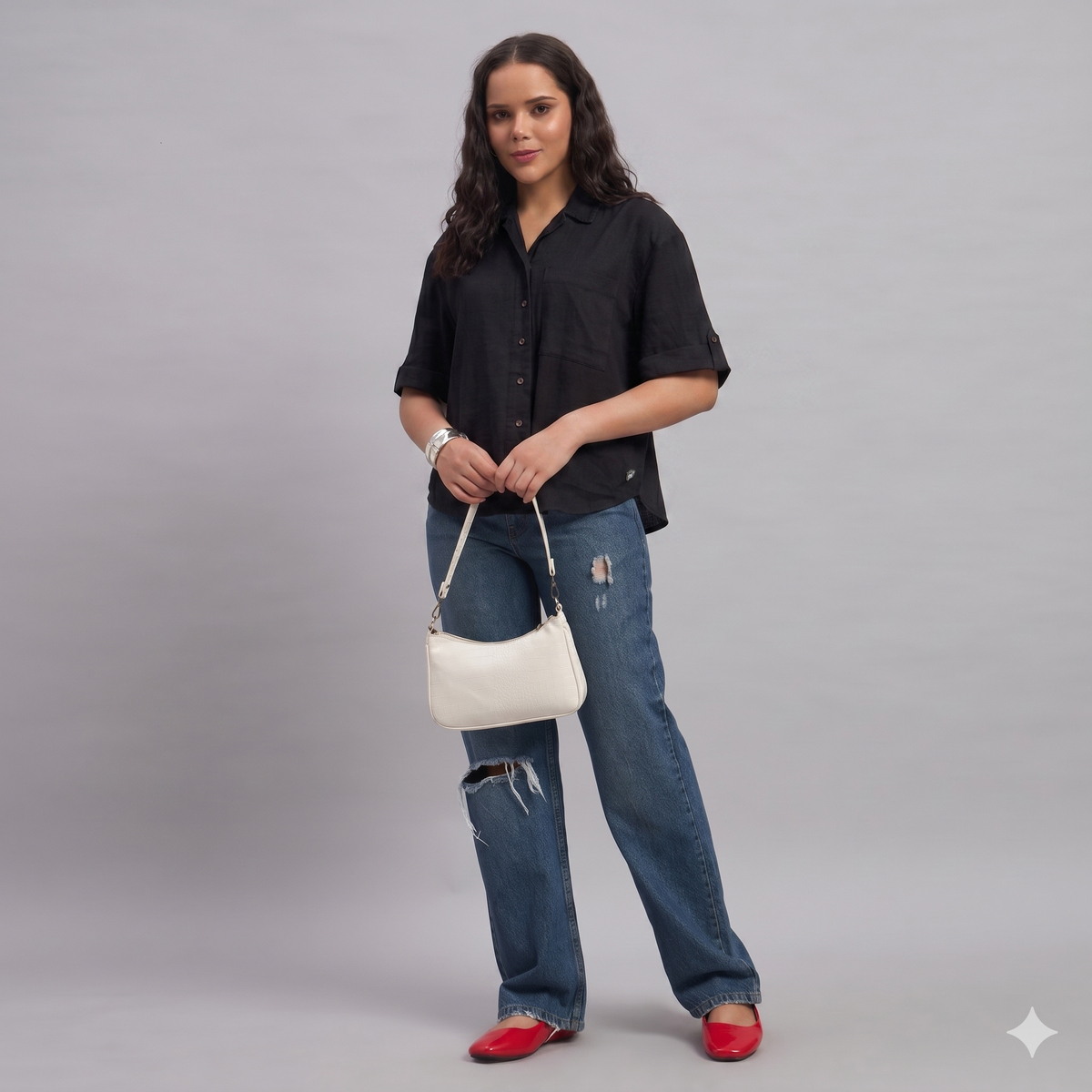 Salone Relaxed Shirt Black