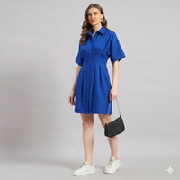 Willow Shirt Dress Indigo