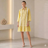 Riviers Shirt Dress in Pink