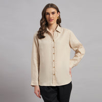 Drift Linen Shirt White