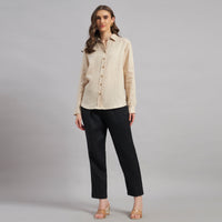 Drift Linen Shirt White
