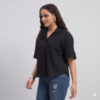 Salone Relaxed Shirt Black