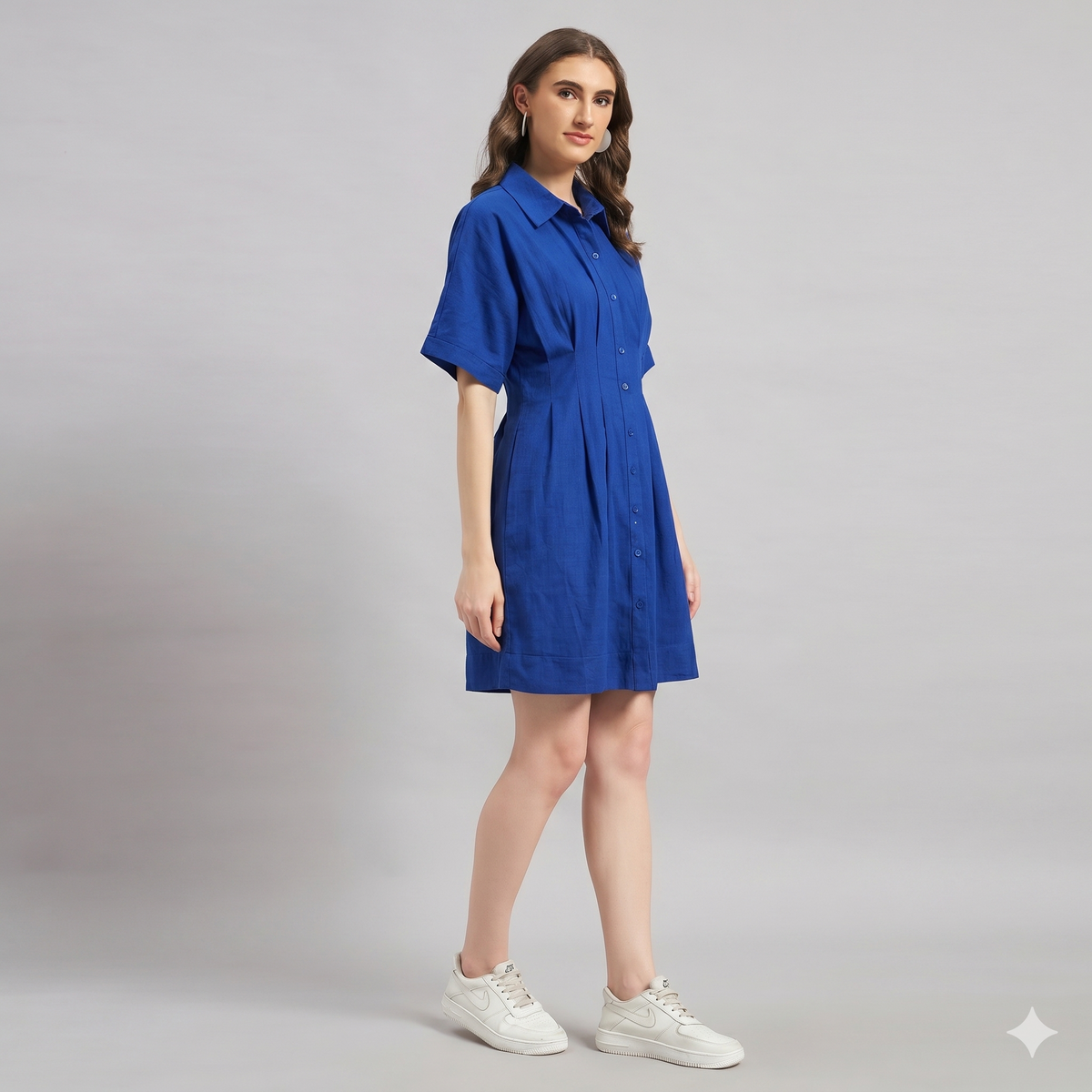 Willow Shirt Dress Indigo