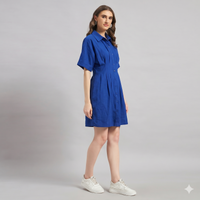 Willow Shirt Dress Indigo